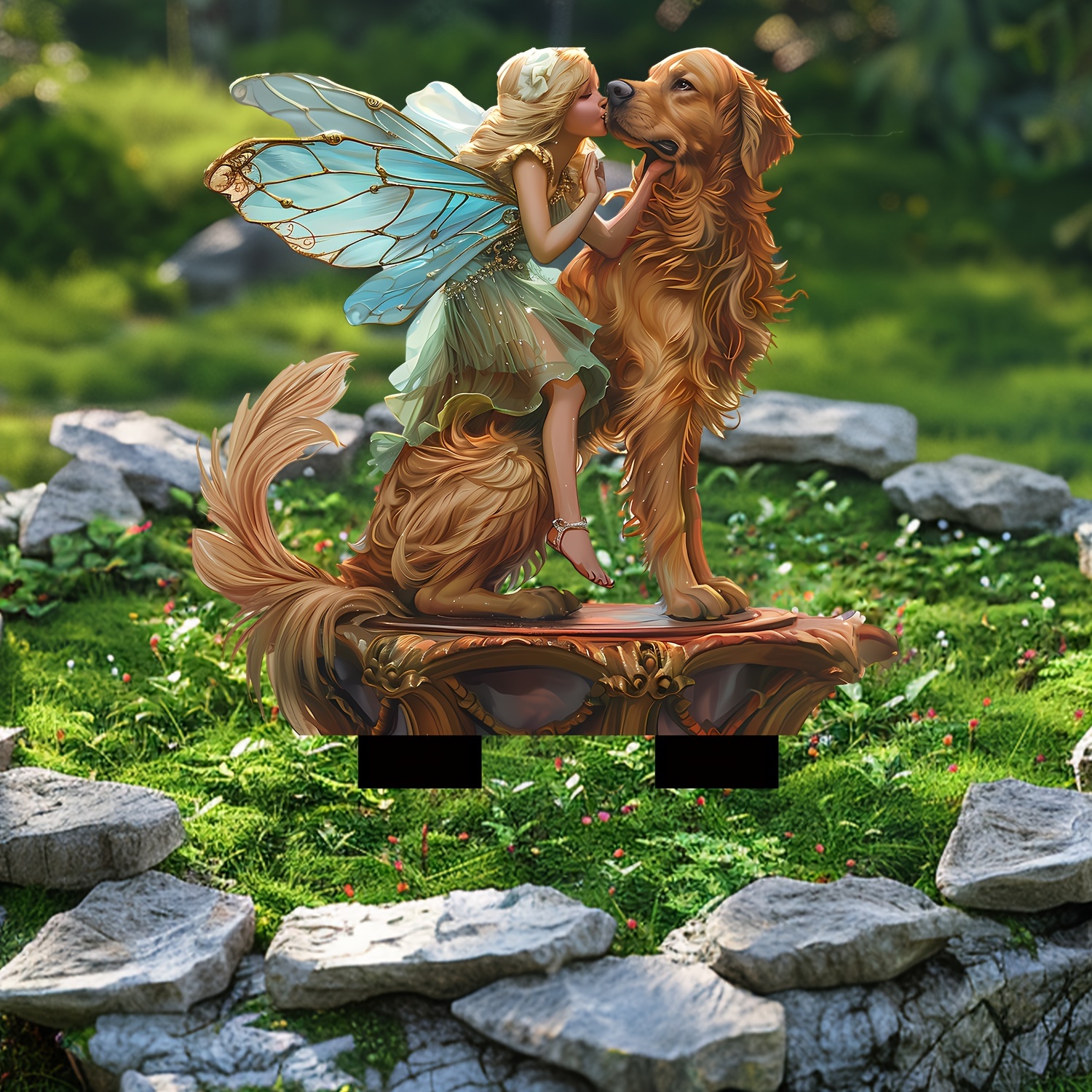 🔥Last Day Promotion 49% OFF-Fairy and Golden Retriever