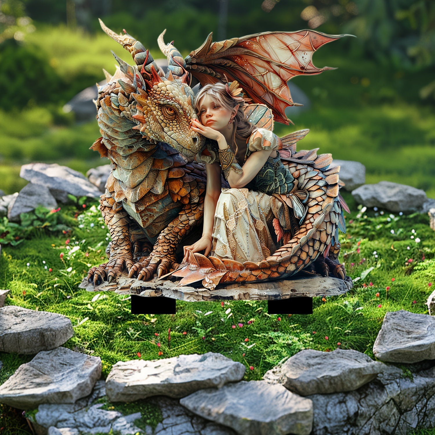🔥Last Day Promotion 49% OFF-Ancient Dragon and the Beautiful Dragon Maiden