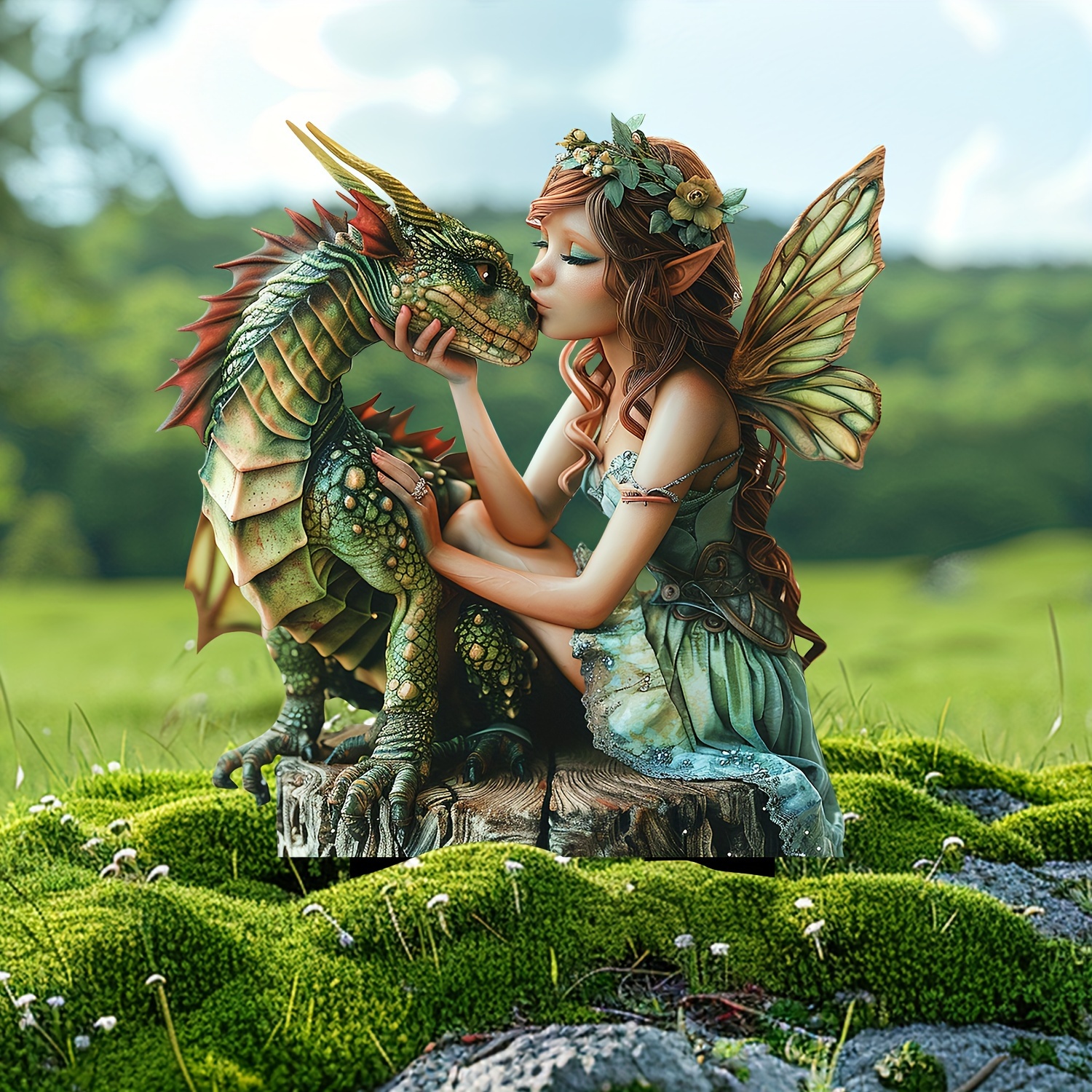 🔥Last Day Promotion 49% OFF-Fairy kisses dragon