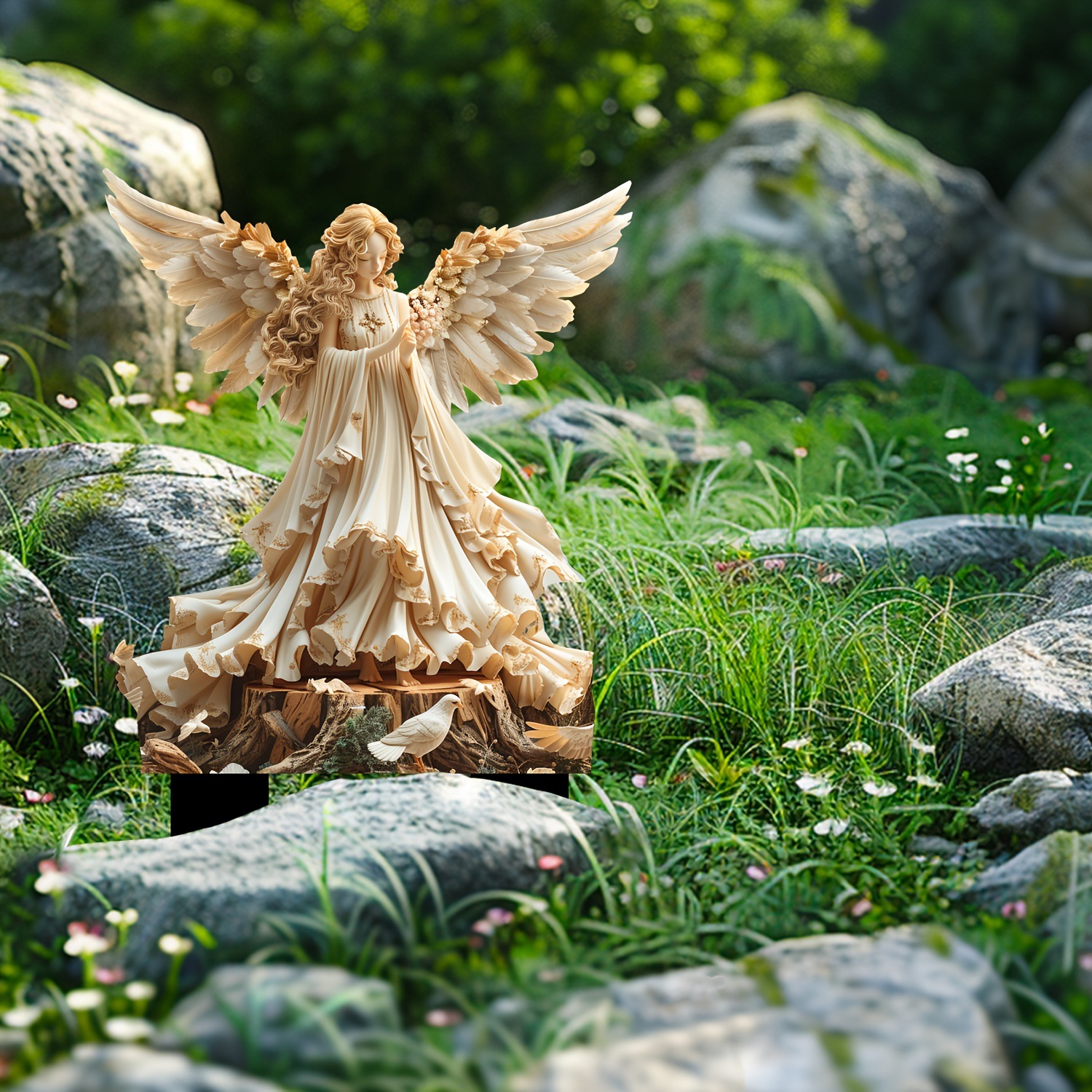 🔥Last Day Promotion 49% OFF-White Angel Girl