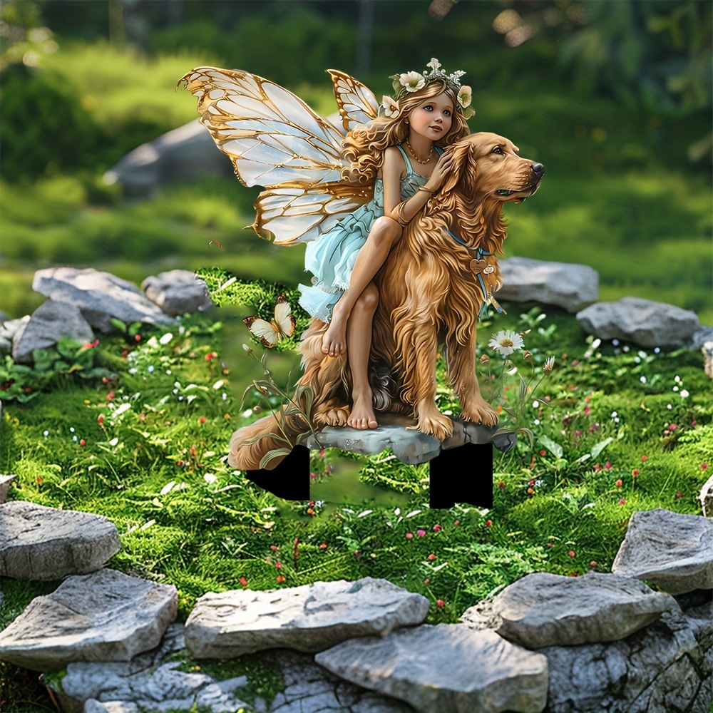 🔥Last Day Promotion 49% OFF-The Blonde Fairy and the Golden Retriever