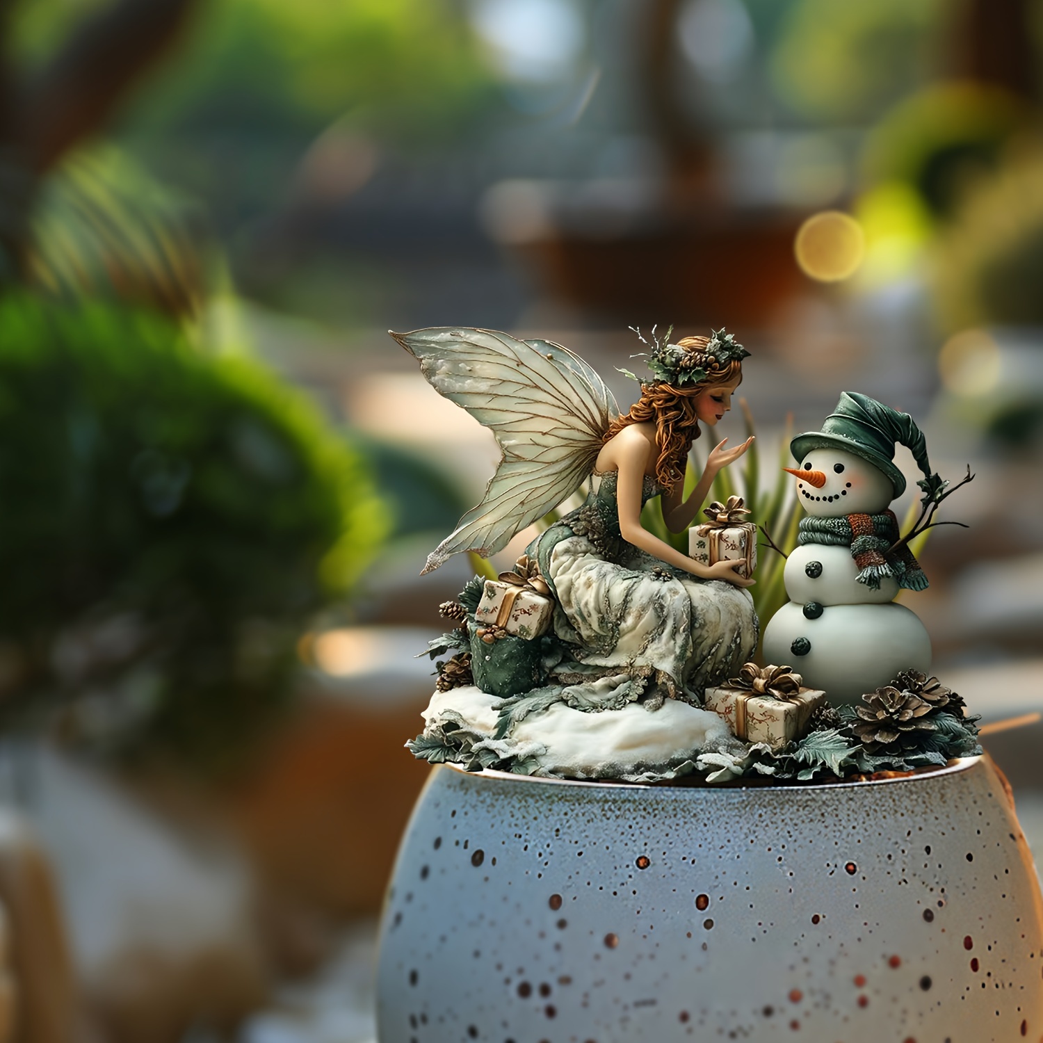 🔥Last Day Promotion 49% OFF-Winter Fairy and Snowman