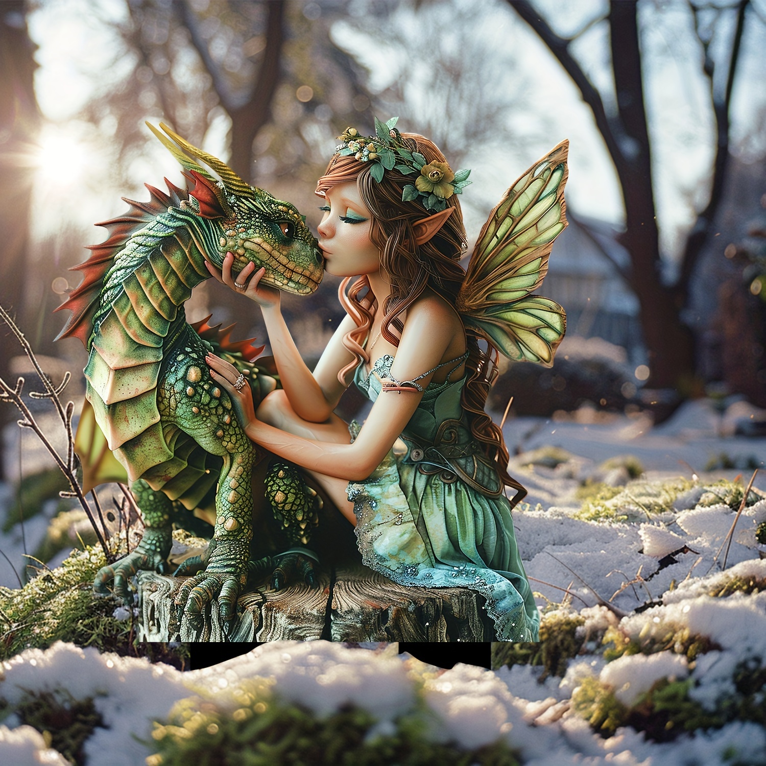 🔥Last Day Promotion 49% OFF-Fairy kisses dragon
