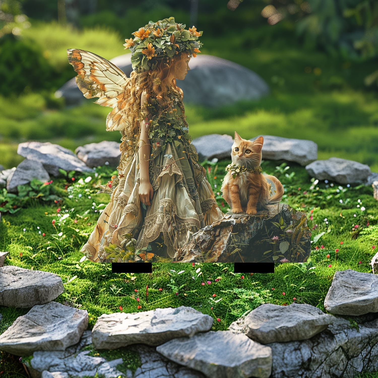 🔥Last Day Promotion 49% OFF-Elf Girl and Cat