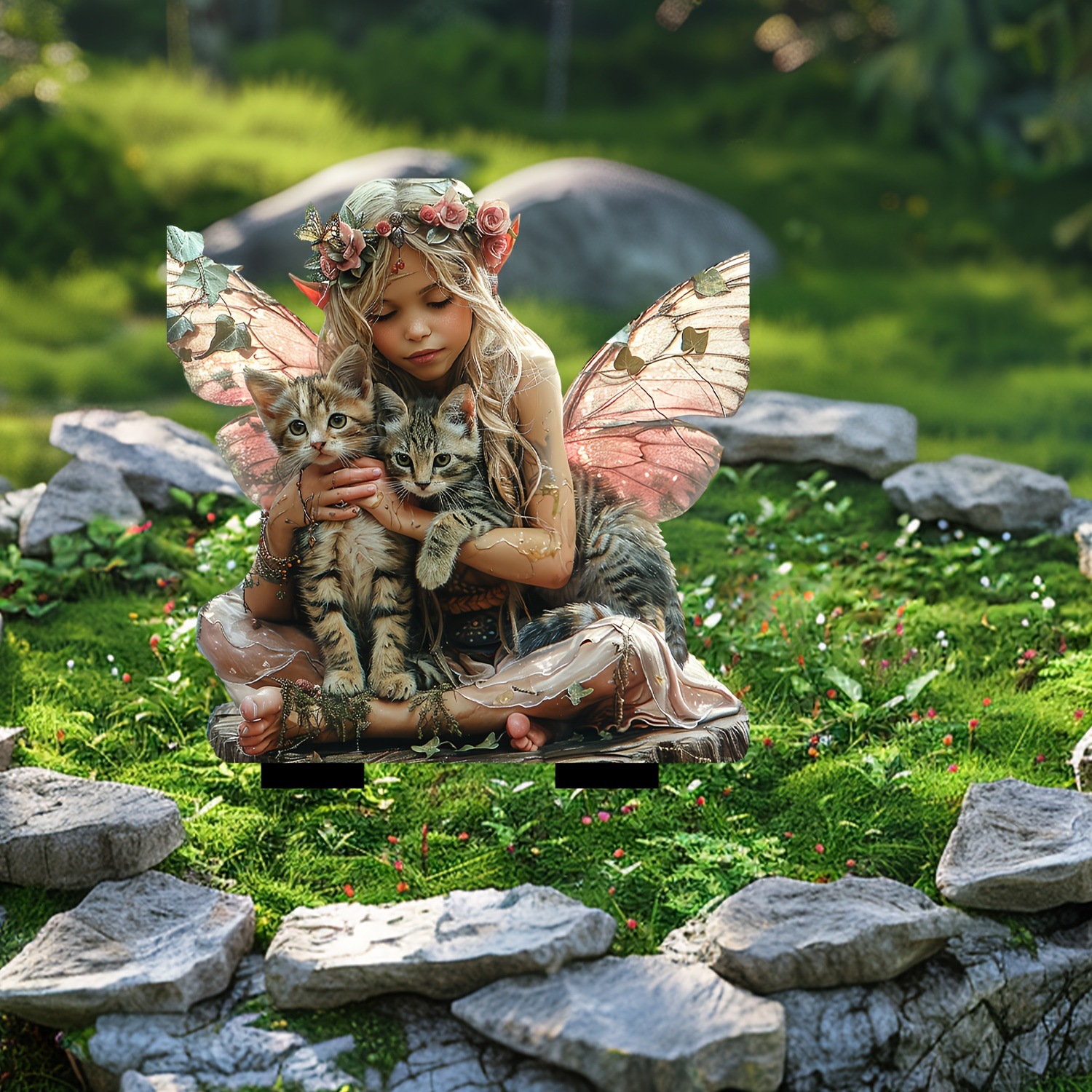 🔥Last Day Promotion 49% OFF-Flower Fairy and Cat