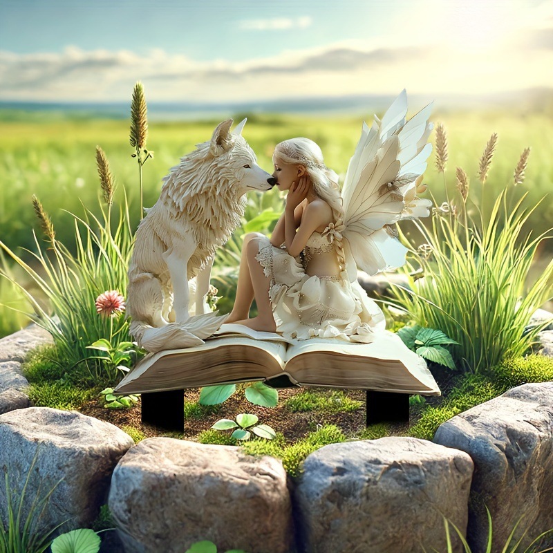 🔥Last Day Promotion 49% OFF-White Wolf King and Fairy