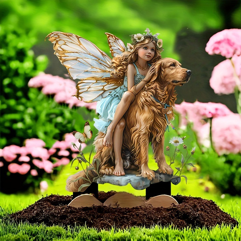 🔥Last Day Promotion 49% OFF-The Blonde Fairy and the Golden Retriever