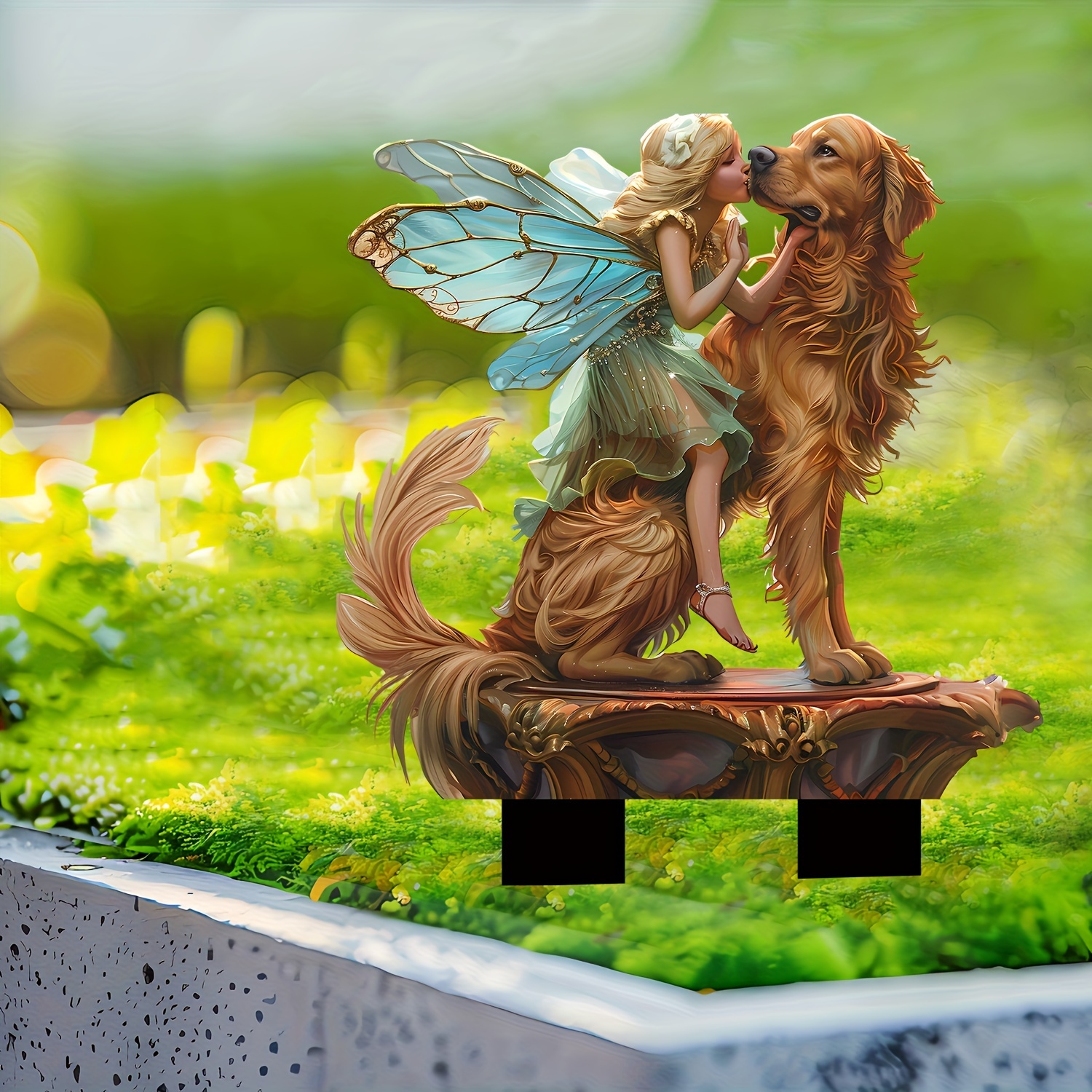 🔥Last Day Promotion 49% OFF-Fairy and Golden Retriever