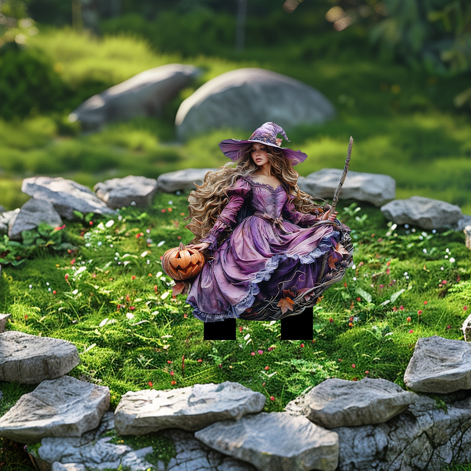 🔥Last Day Promotion 49% OFF-Halloween Witches with Broomsticks
