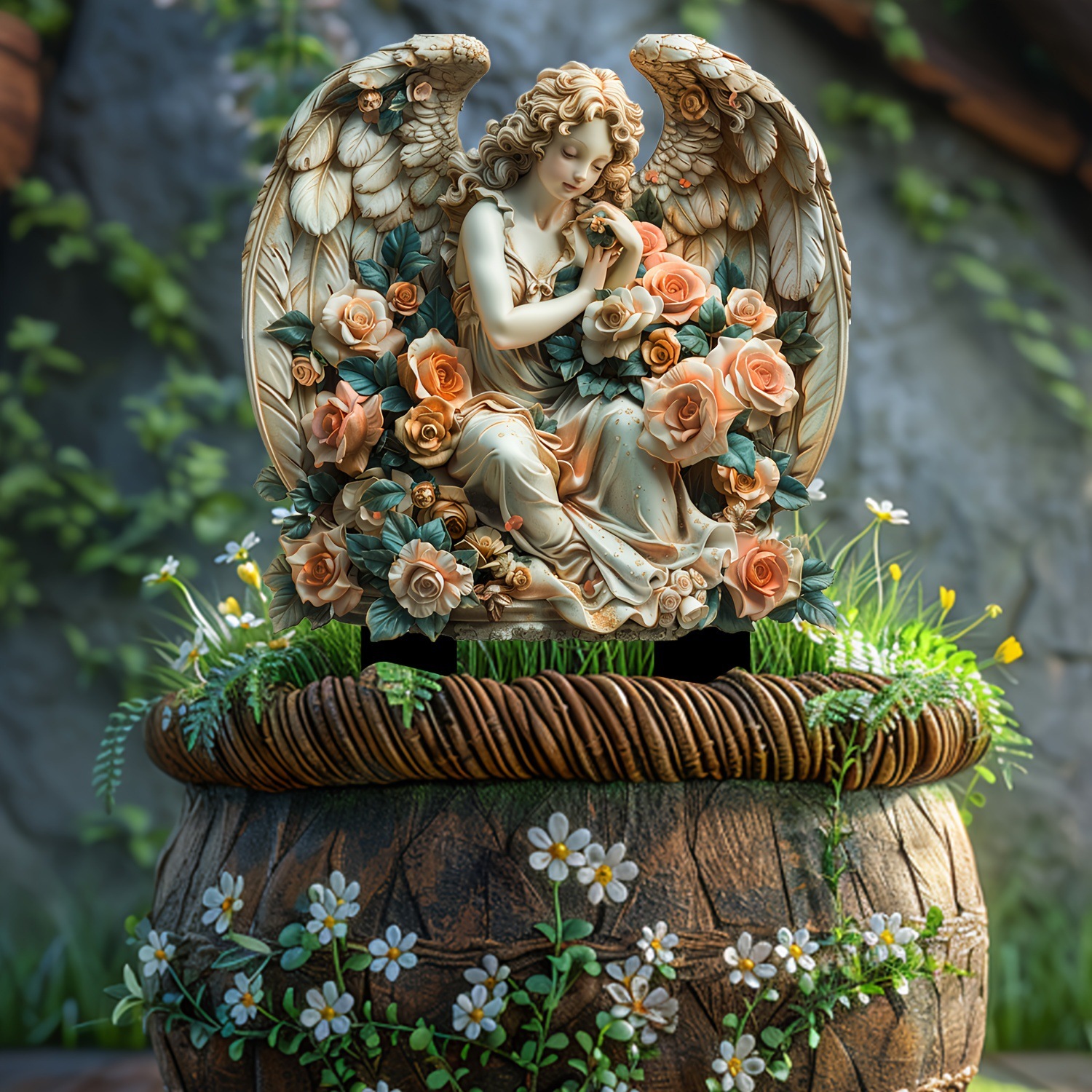 🔥Last Day Promotion 49% OFF-Angels & Roses