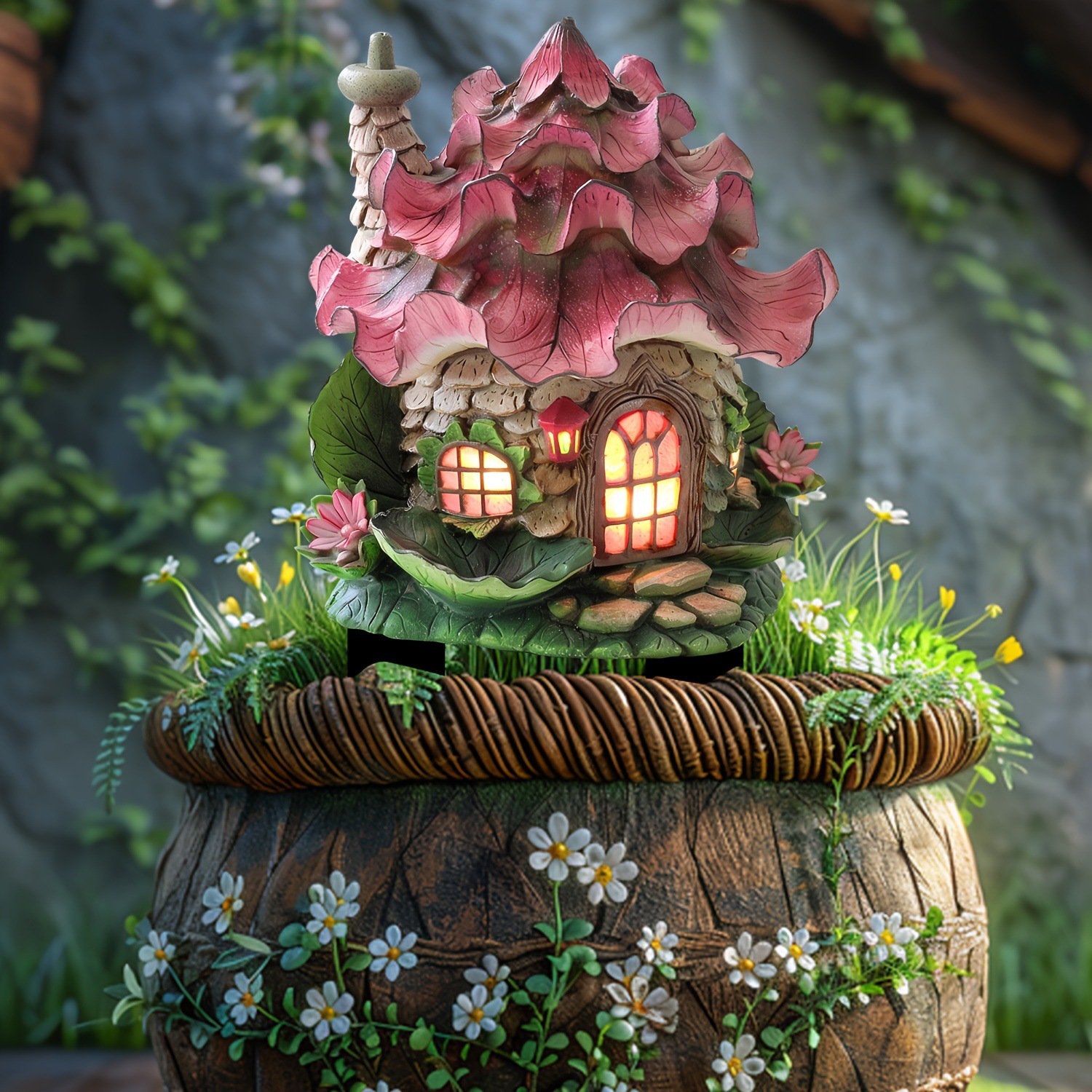 🔥Last Day Promotion 49% OFF-Pink Lotus House