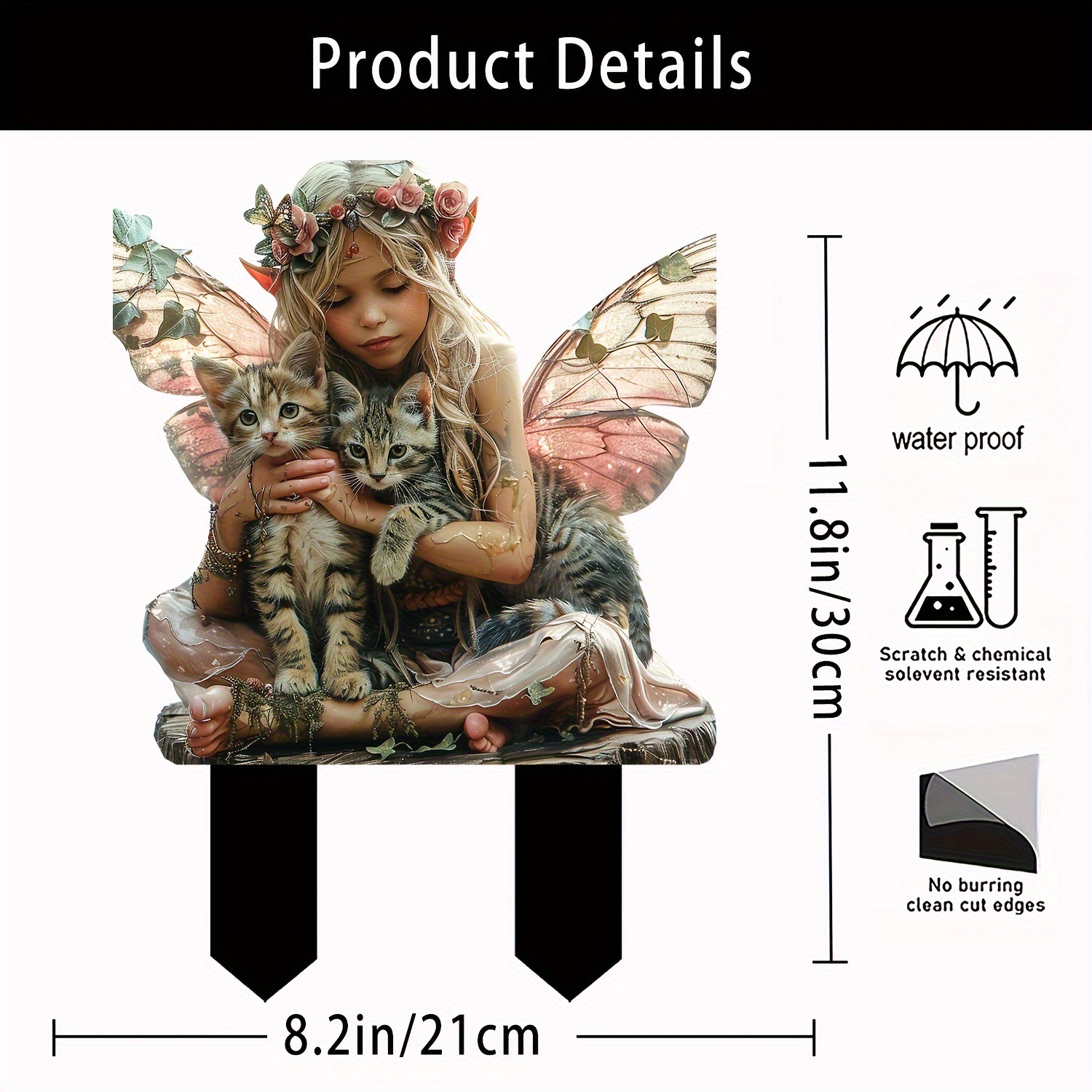 🔥Last Day Promotion 49% OFF-Flower Fairy and Cat