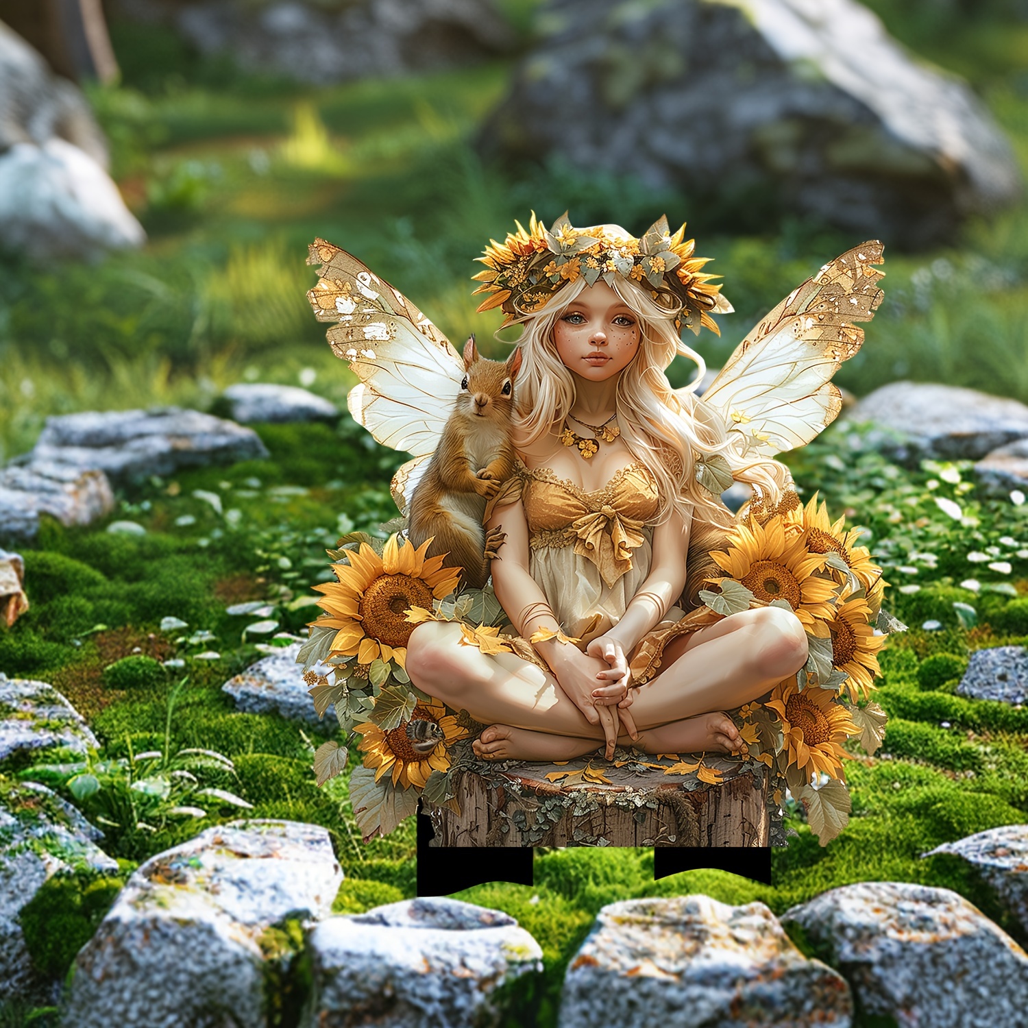 🔥Last Day Promotion 49% OFF-Sunflower Fairy and Squirrel