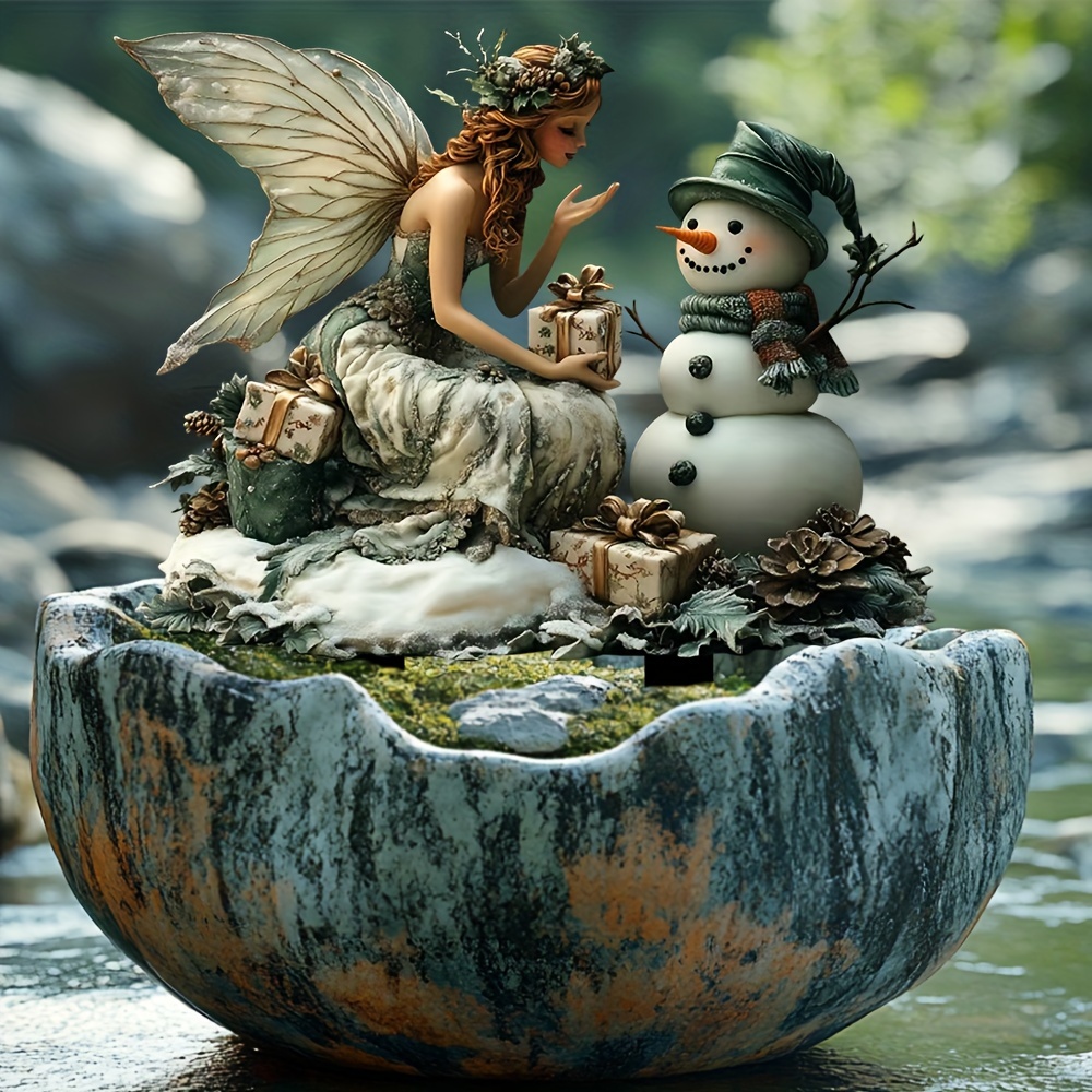 🔥Last Day Promotion 49% OFF-Winter Fairy and Snowman