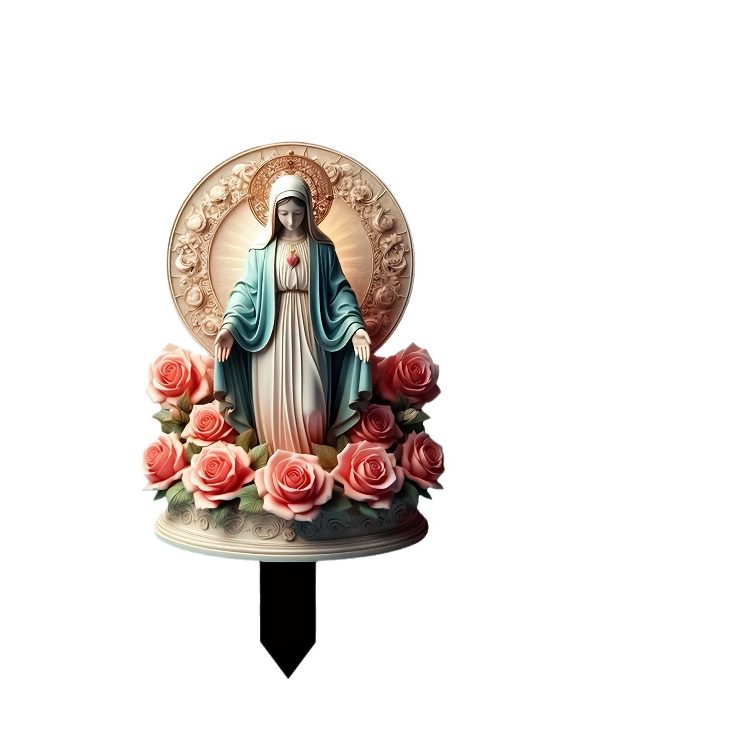 🔥Last Day Promotion 49% OFF-Virgin Mary Red Rose