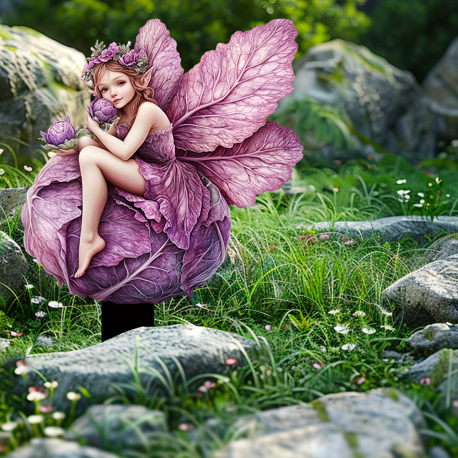 🔥Last Day Promotion 49% OFF-Purple Kale Fairy