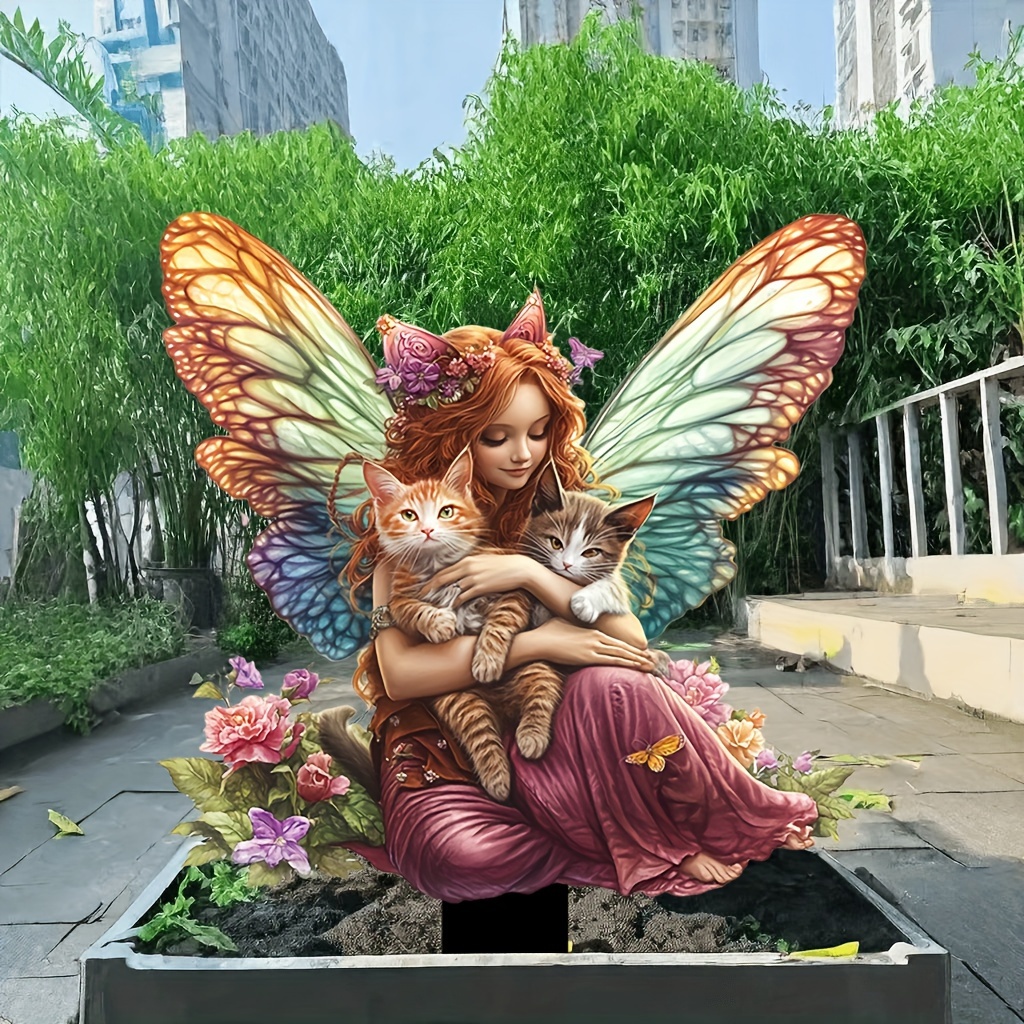 🔥Last Day Promotion 49% OFF-Enchanted Fairy and Two Cats