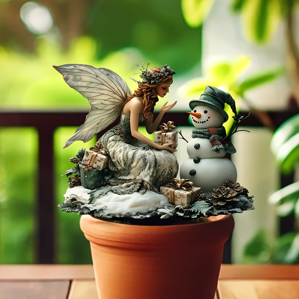 🔥Last Day Promotion 49% OFF-Winter Fairy and Snowman