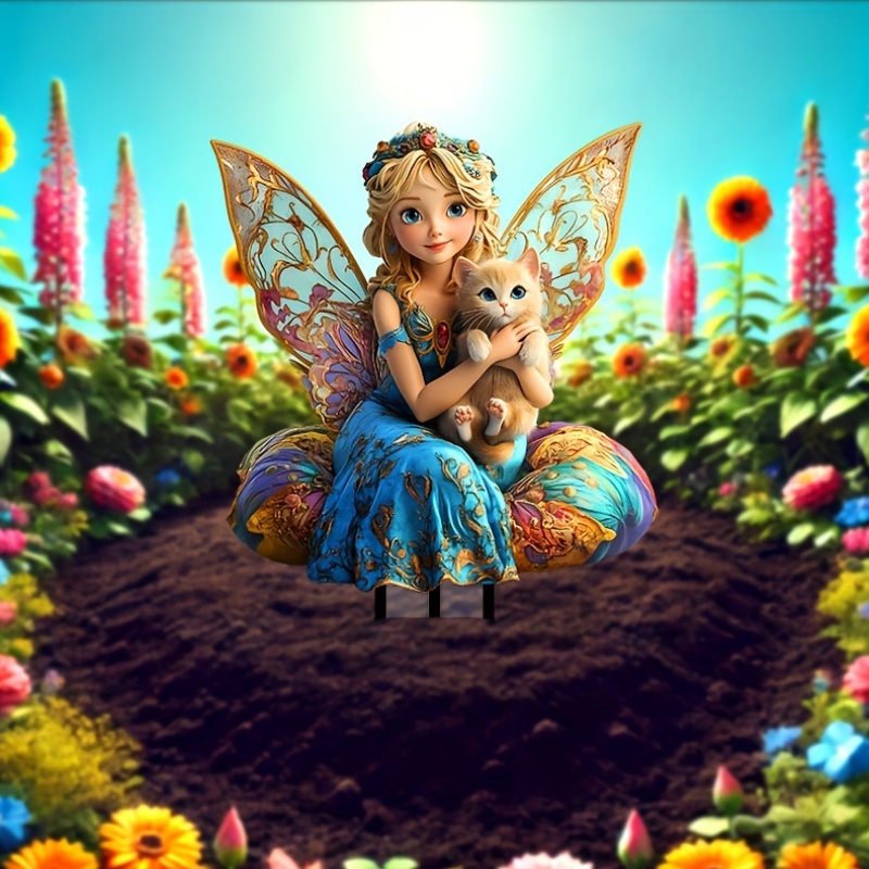 🔥Last Day Promotion 49% OFF-A cat and colorful fairies.