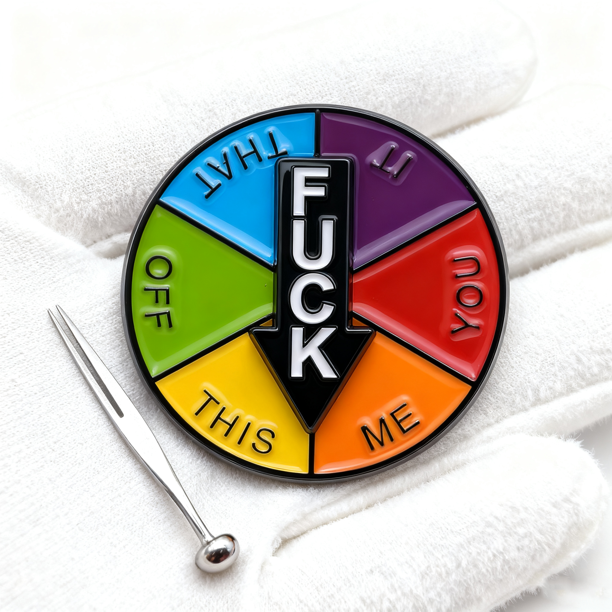 Fun Roulette Brooch