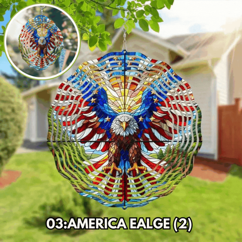 Last Day 49% OFF Transform Your Garden with Our Stunning 3D Wind Spinner-KOLAICH™