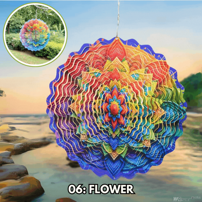 Last Day 49% OFF Transform Your Garden with Our Stunning 3D Wind Spinner-KOLAICH™