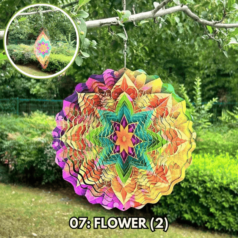 Last Day 49% OFF Transform Your Garden with Our Stunning 3D Wind Spinner-KOLAICH™