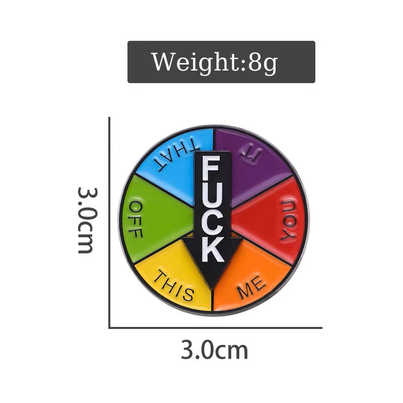 Fun Roulette Brooch