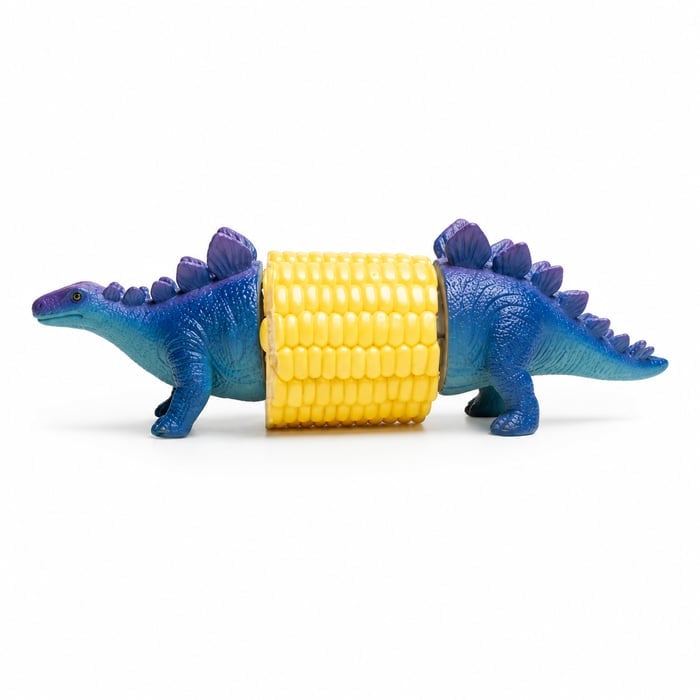 🦖Dinosaur Corn Holders for Corn On The Cob - Funny Corn Cob Holder for Kids and Adults with Stainless Steel Prongs-KOLAICH™