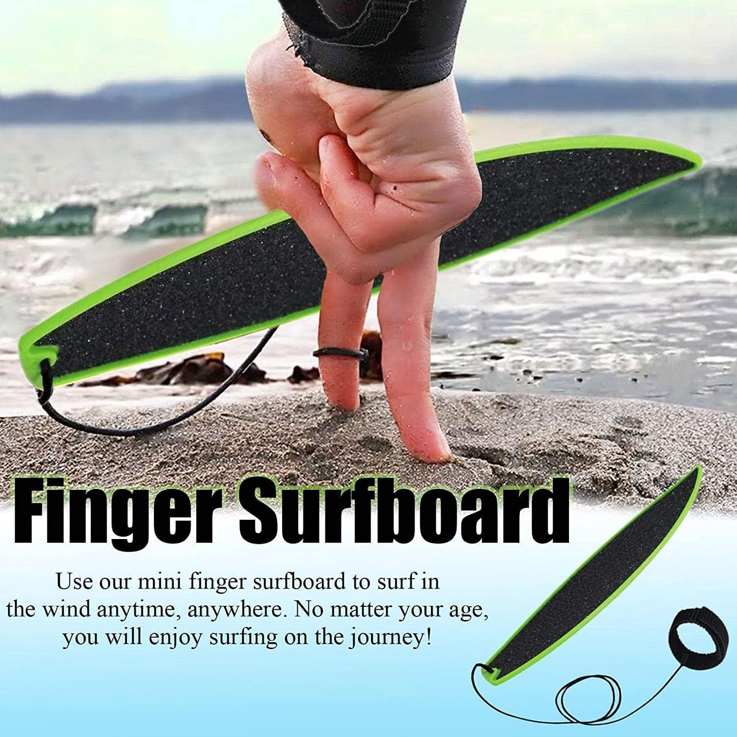 Finger Surfboard