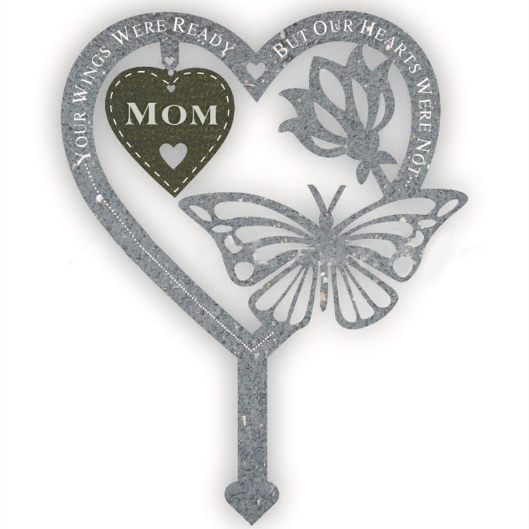 🔥Last Day 49% OFF🔥 - Memorial Gift Butterfly Ornament Garden Plaque