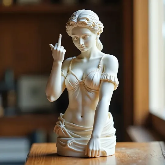 🎨✨KOLAICH™Venus with Attitude – The Original ‘Talk to the Hand’ Icon!