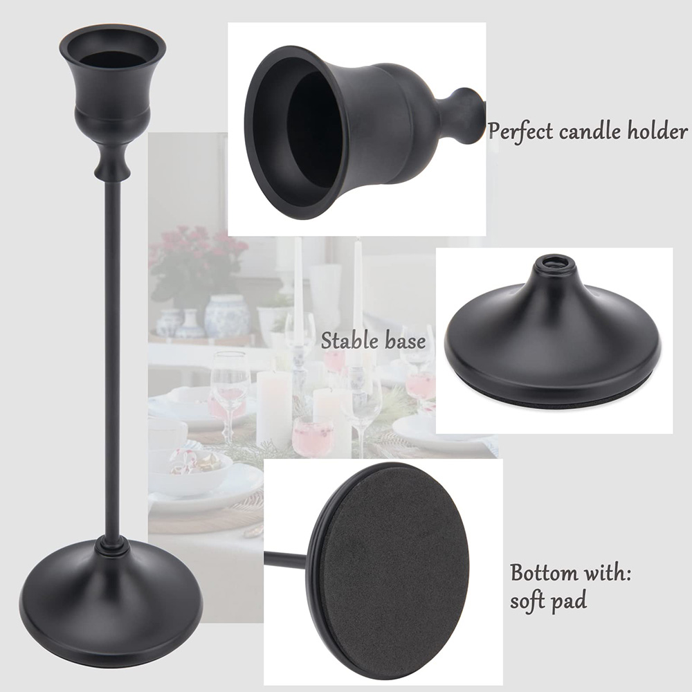 Halloween Black Vintage Candlestick(6 PCS)-KOLAICH™