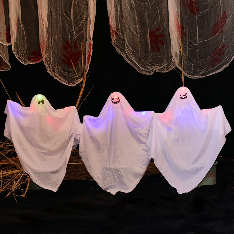 Halloween props and seven colored lights to insert a small ghost-KOLAICH™