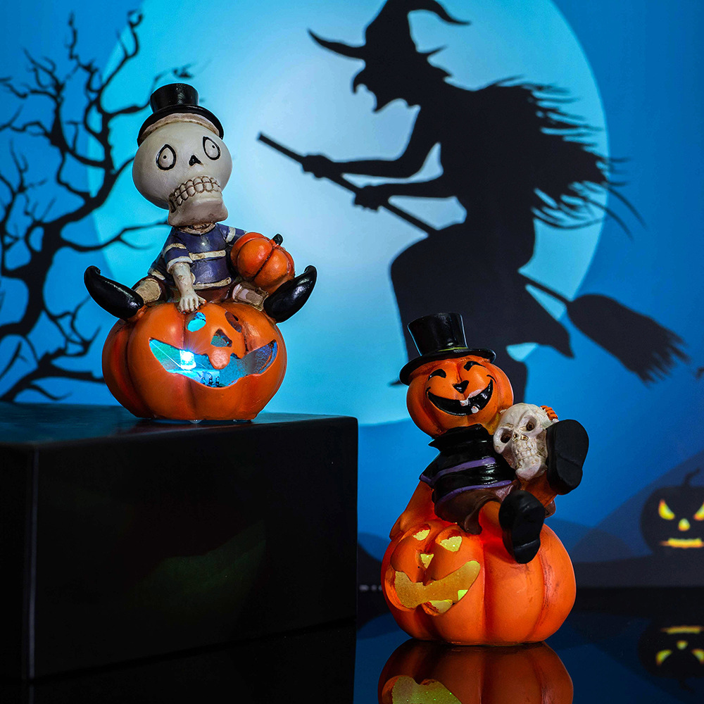 Halloween Glowing Skull Decoration-KOLAICH™
