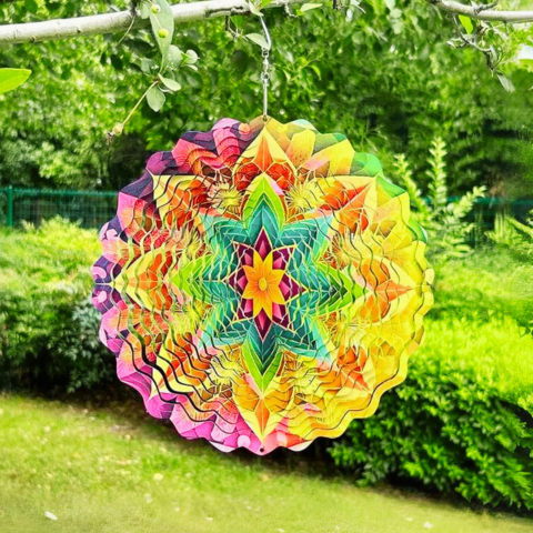 Last Day 49% OFF Transform Your Garden with Our Stunning 3D Wind Spinner-KOLAICH™