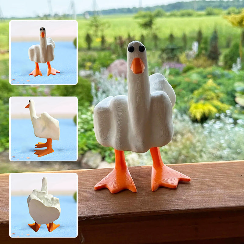Middle Finger Duck Resin Ornament-KOLAICH™