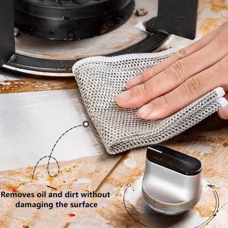 Multipurpose Wire Dishwashing Rags for Wet and Dry-KOLAICH™