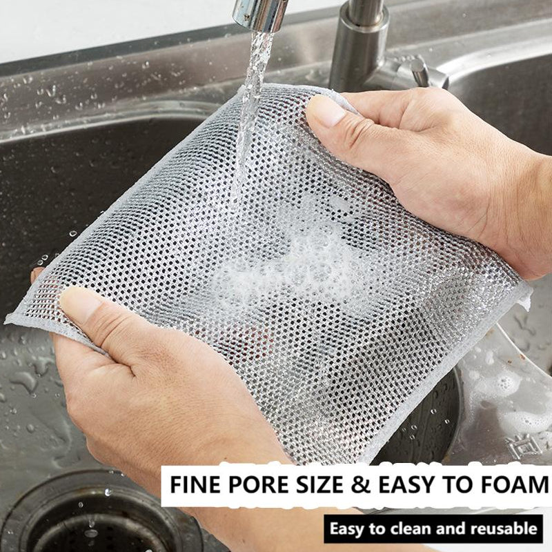 Multipurpose Wire Dishwashing Rags for Wet and Dry-KOLAICH™