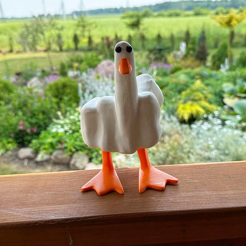 Middle Finger Duck Resin Ornament-KOLAICH™