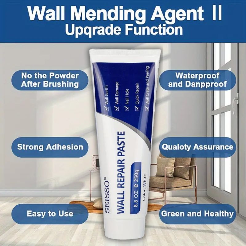Wall Repair Paste Putty Repair Kit With Scraper-KOLAICH™