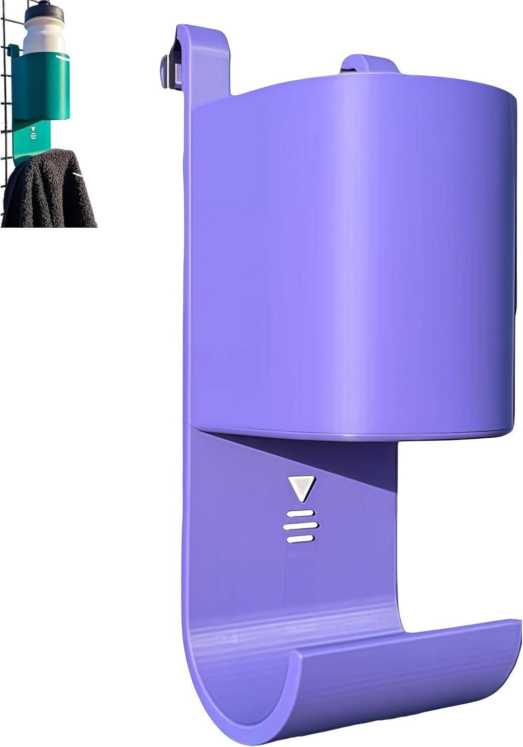 🔥Hot Sale 49% OFF🏆Paddle Tennis Water Bottle And Towel Rack – Court Side Organizer for Tennis Players