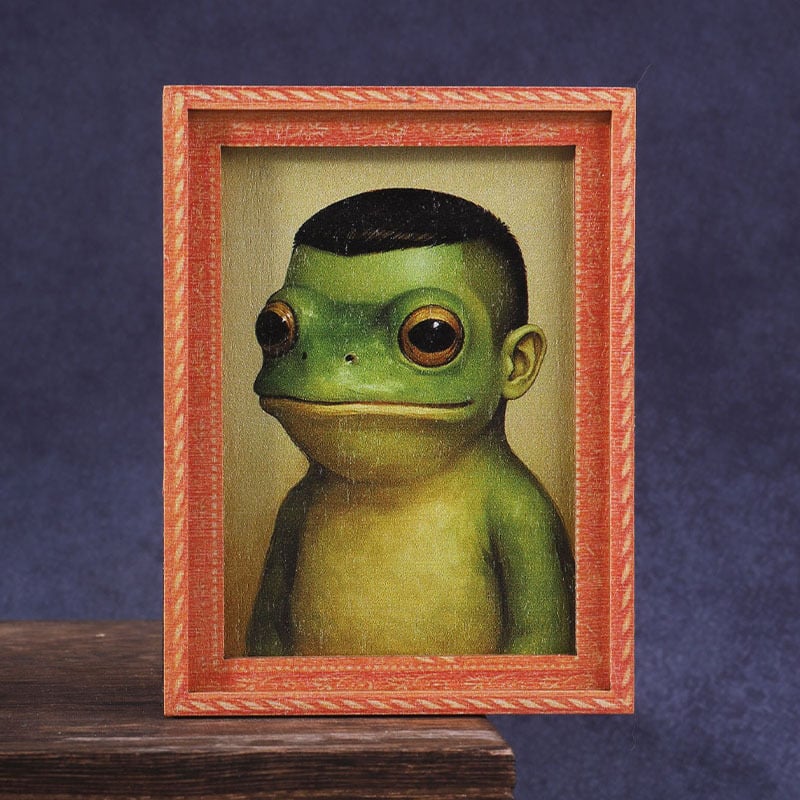 🐸Frog Fridge Magnet — Better Hair Than Me