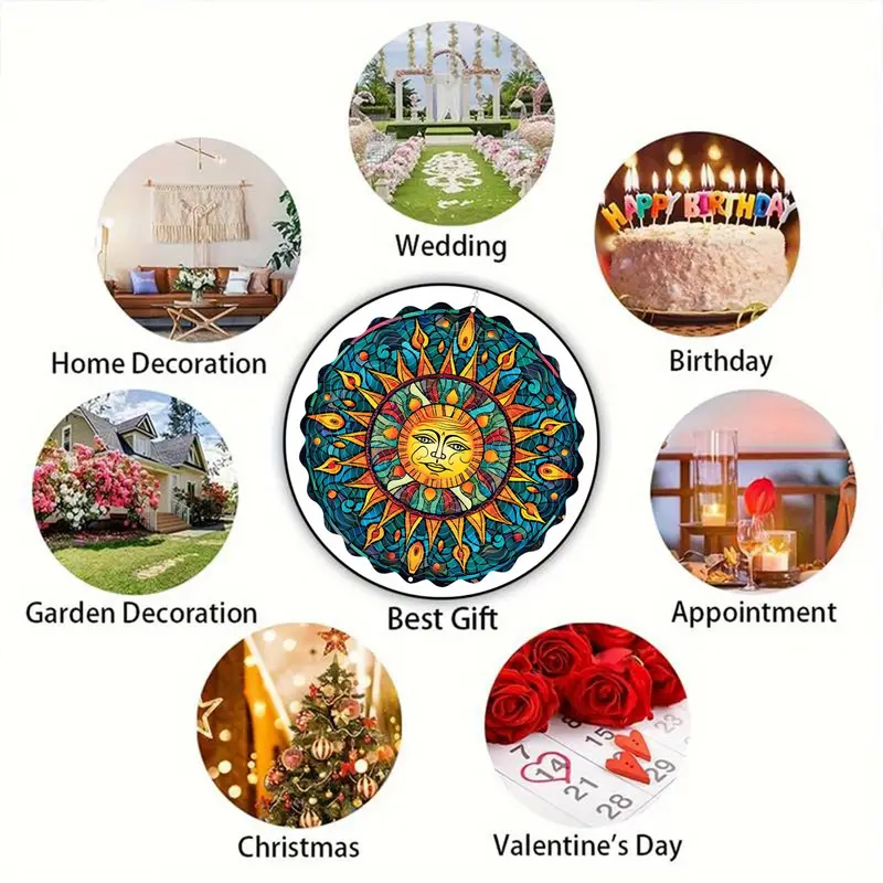 Last Day 49% OFF Transform Your Garden with Our Stunning 3D Wind Spinner-KOLAICH™