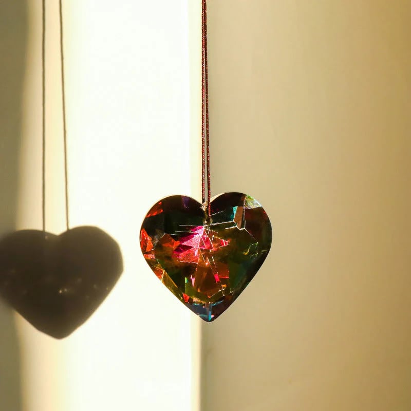 Hanging Heart Suncatcher Prism Crafts-KOLAICH™