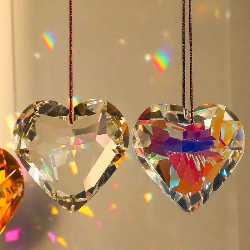 Hanging Heart Suncatcher Prism Crafts-KOLAICH™
