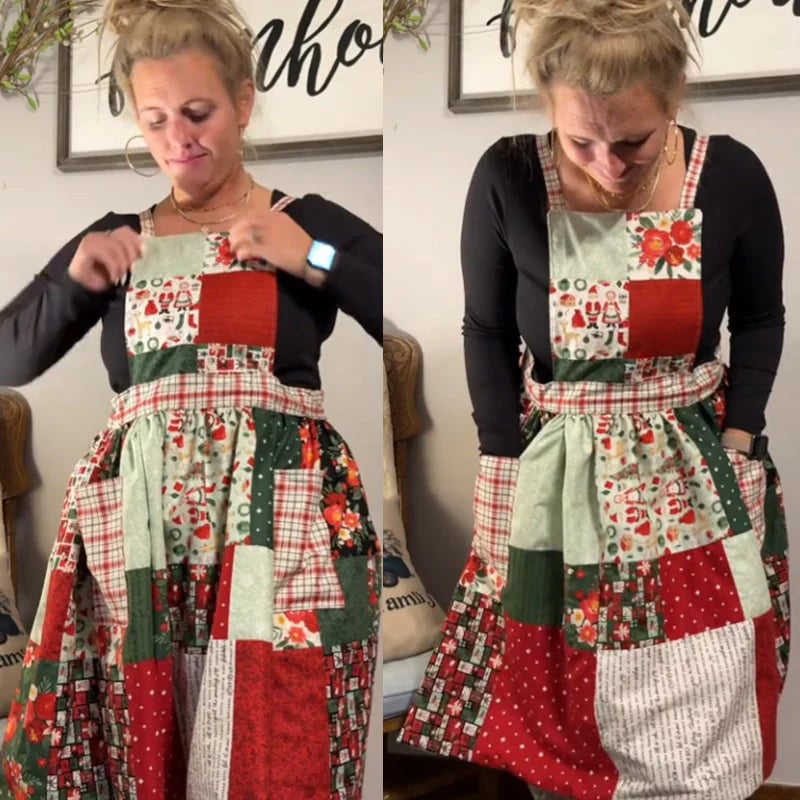 🔥LAST DAY 50% OFF🎄The Merry Stitch Christmas Apron