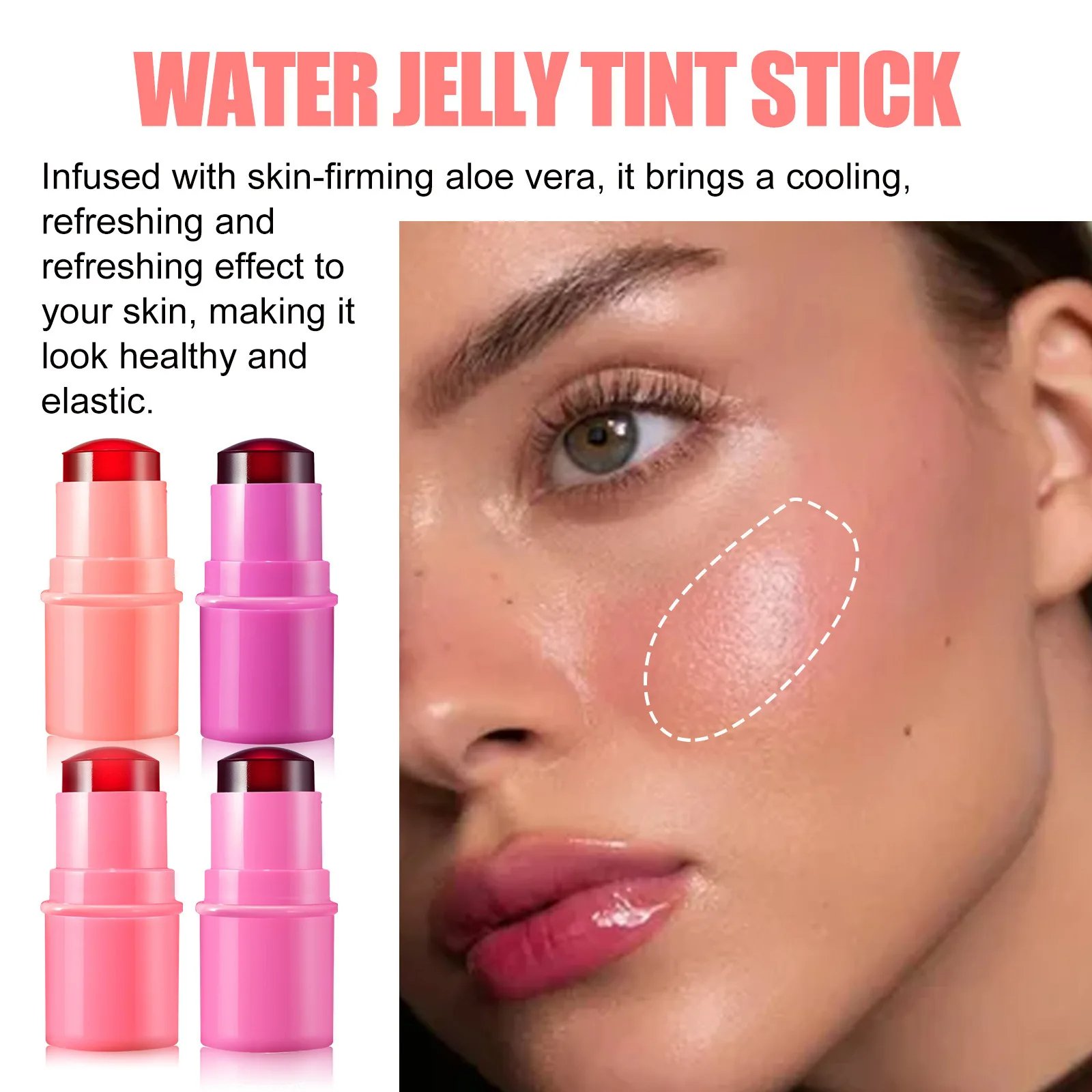 🔥Cooling Water Jelly Lip Stain Cheek Stain-KOLAICH™