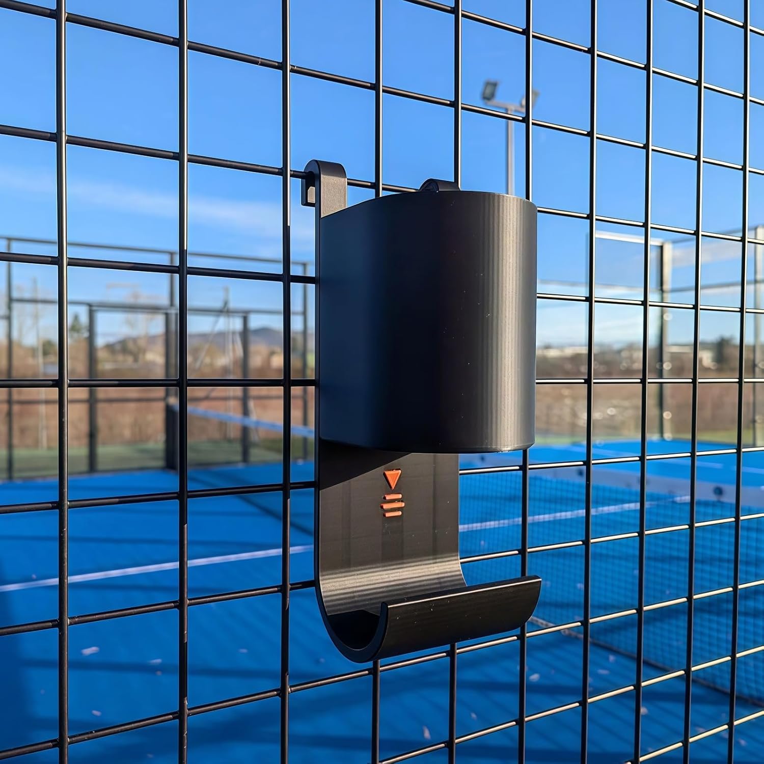 🔥Hot Sale 49% OFF🏆Paddle Tennis Water Bottle And Towel Rack – Court Side Organizer for Tennis Players