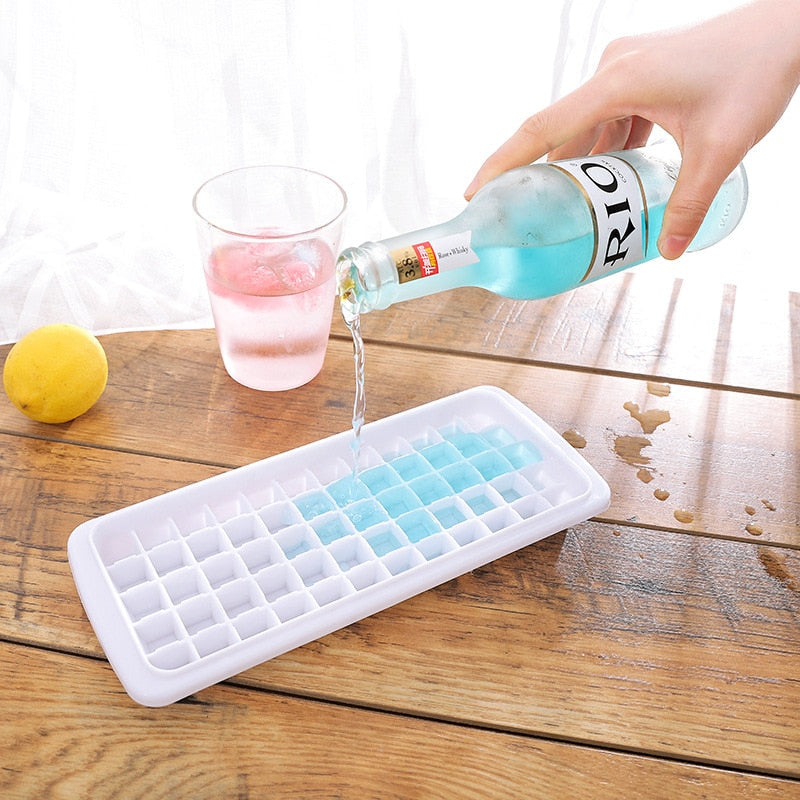 Ice Cube Tray Ice Cube Maker Sphere Mold Ice Cube Tray With Lid-KOLAICH™